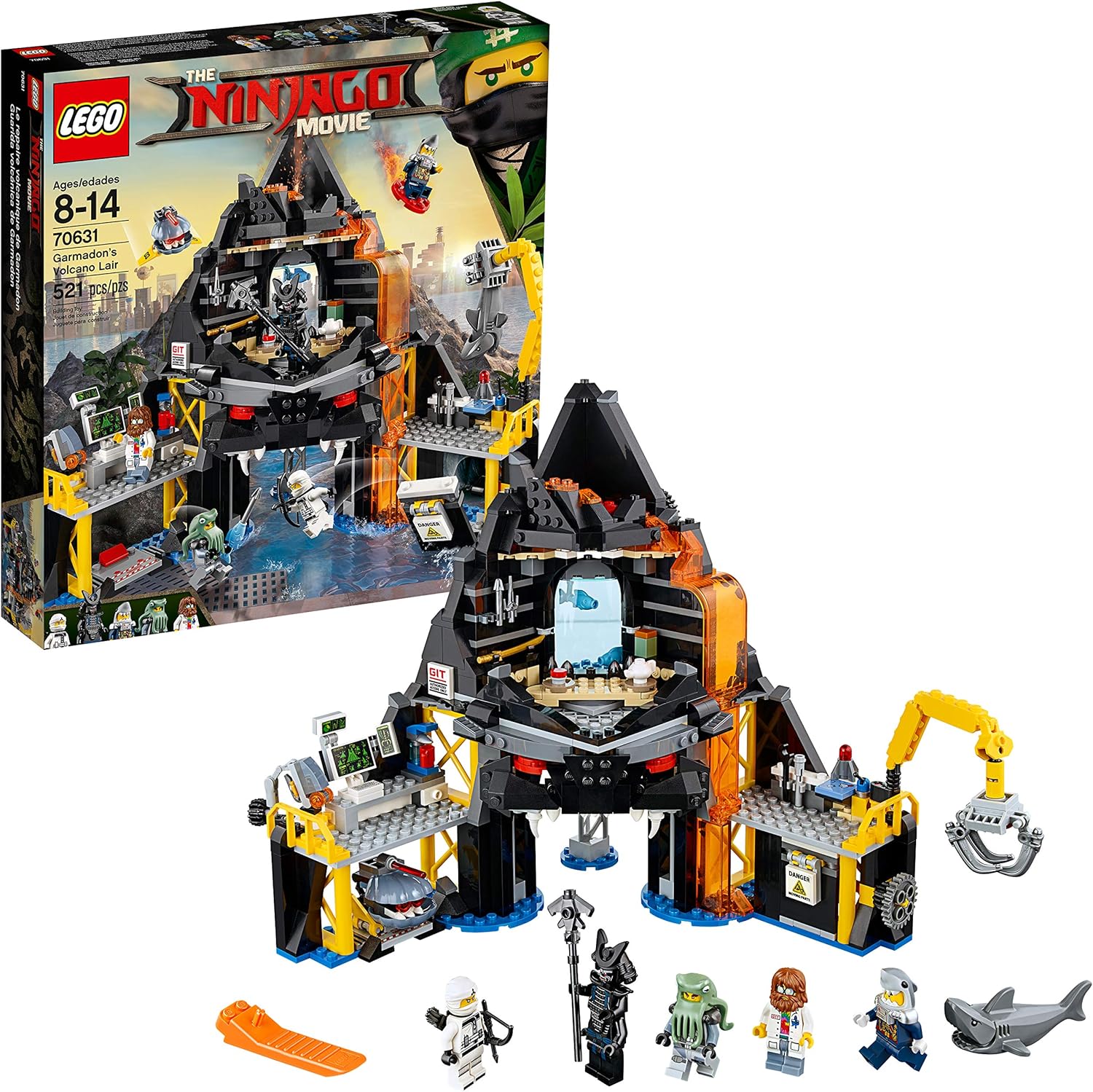 Guarida volcánica de Garmadon LEGO Ninjago 70631