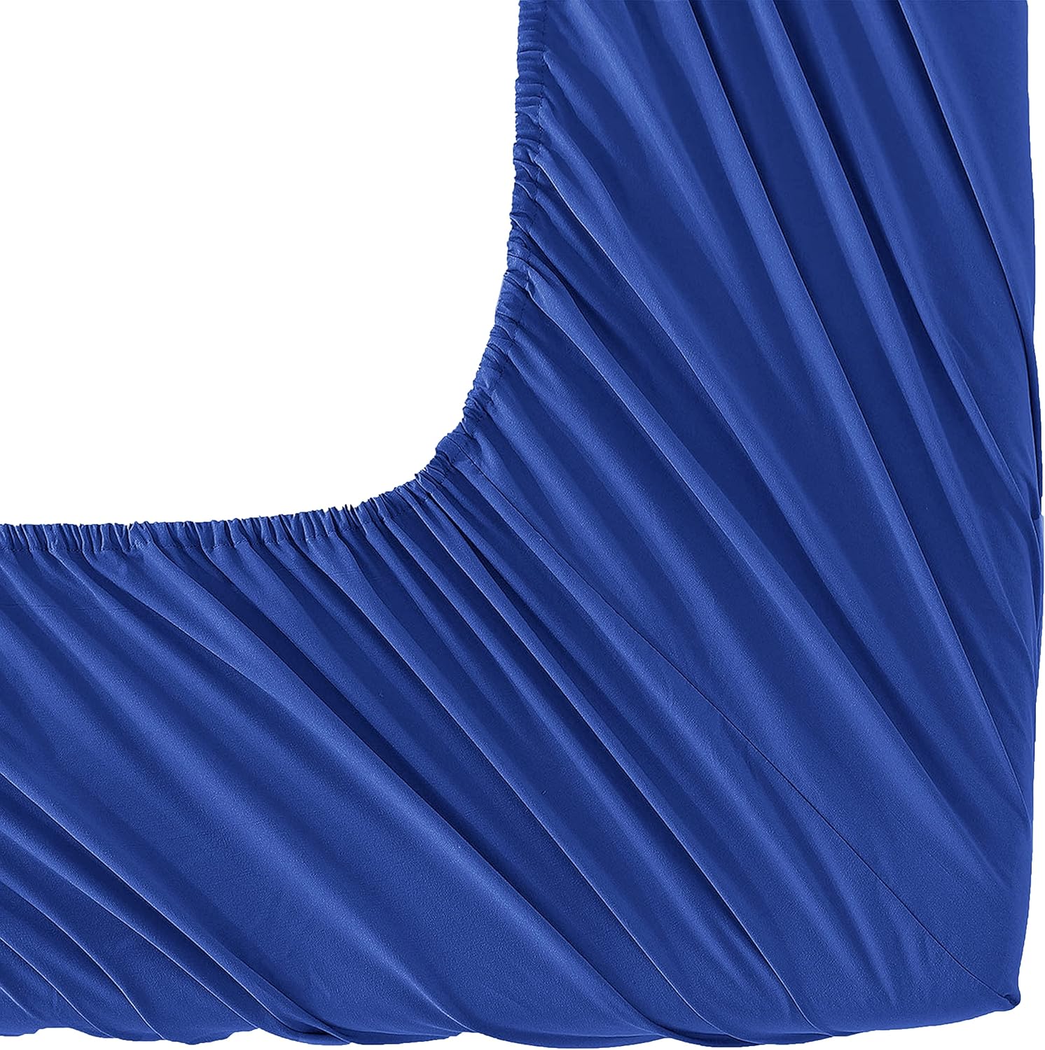 Elegant Comfort Lujosa sábana bajera de 1500 hilos de calidad egipcia resistente a las arrugas, 1 pieza, elástico en todo el contorno, bolsillo