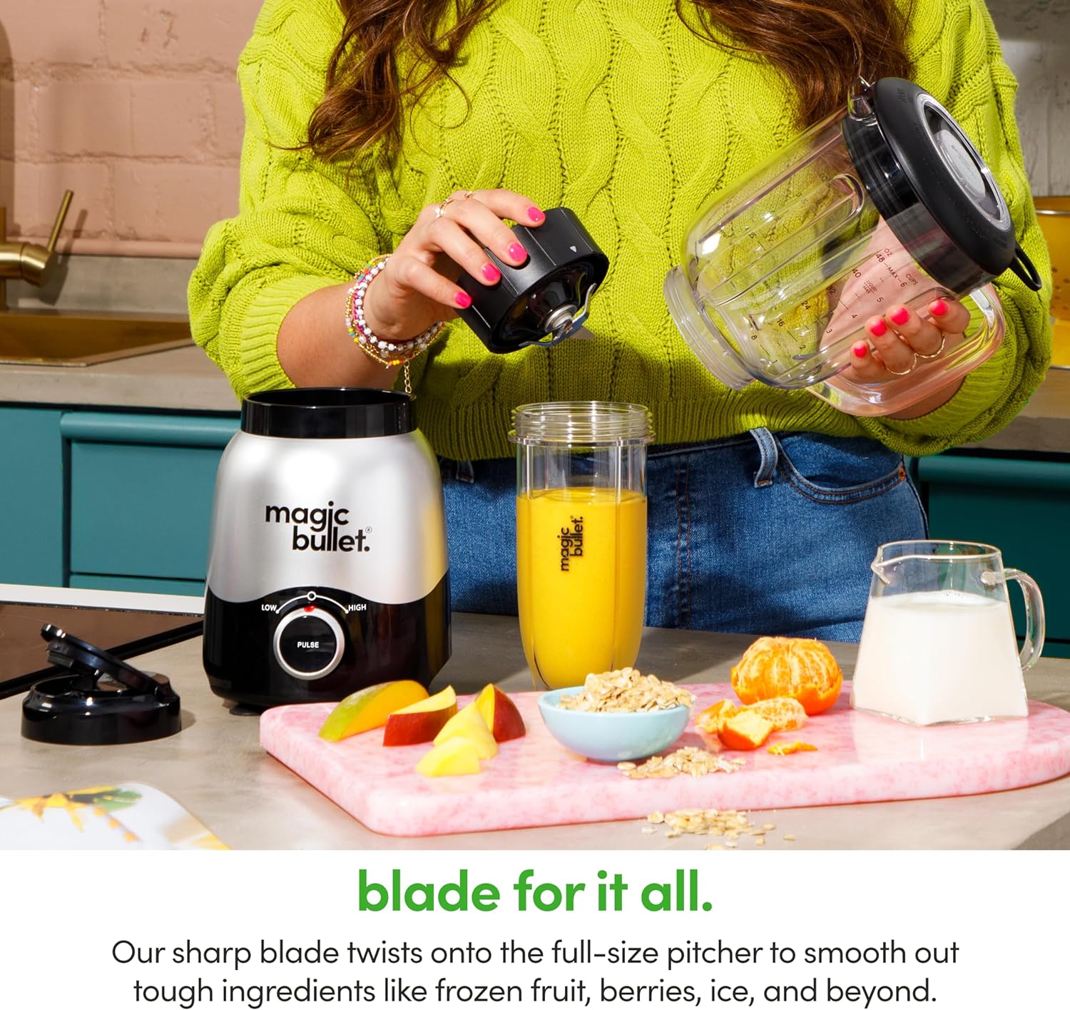magic bullet Combo Blender – Plata