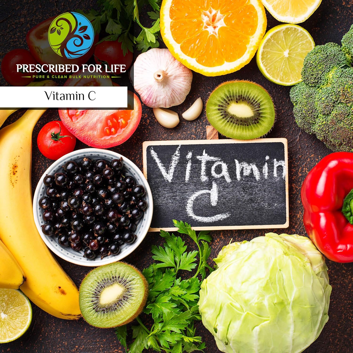 Prescribed For Life Camu Camu – Polvo de frutas Camu Berry Superfood para batidos  Polvo de extracto estandarizado de vitamina C 20% natural  Sin