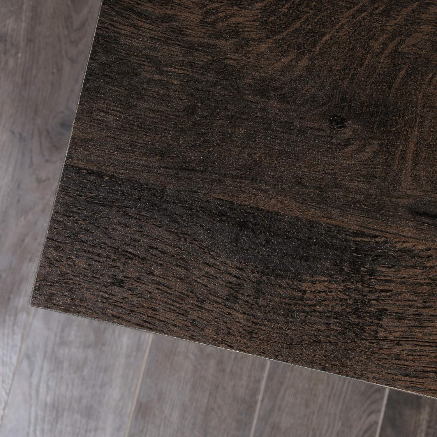 Sauder Carson Forge – Archivador lateral, acabado roble café