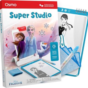 Osmo – Super Studio Disney Frozen 2 – Edades de 5 a 11 años – Aprende a dibujar – Para iPad o juegos de aprendizaje educativos de tablet Fire – Osmo – Super Studio Disney Frozen 2 – Edades de 5 a 11 años – Aprende a dibujar – Para iPad o juegos de aprendizaje educativos de tablet Fire –