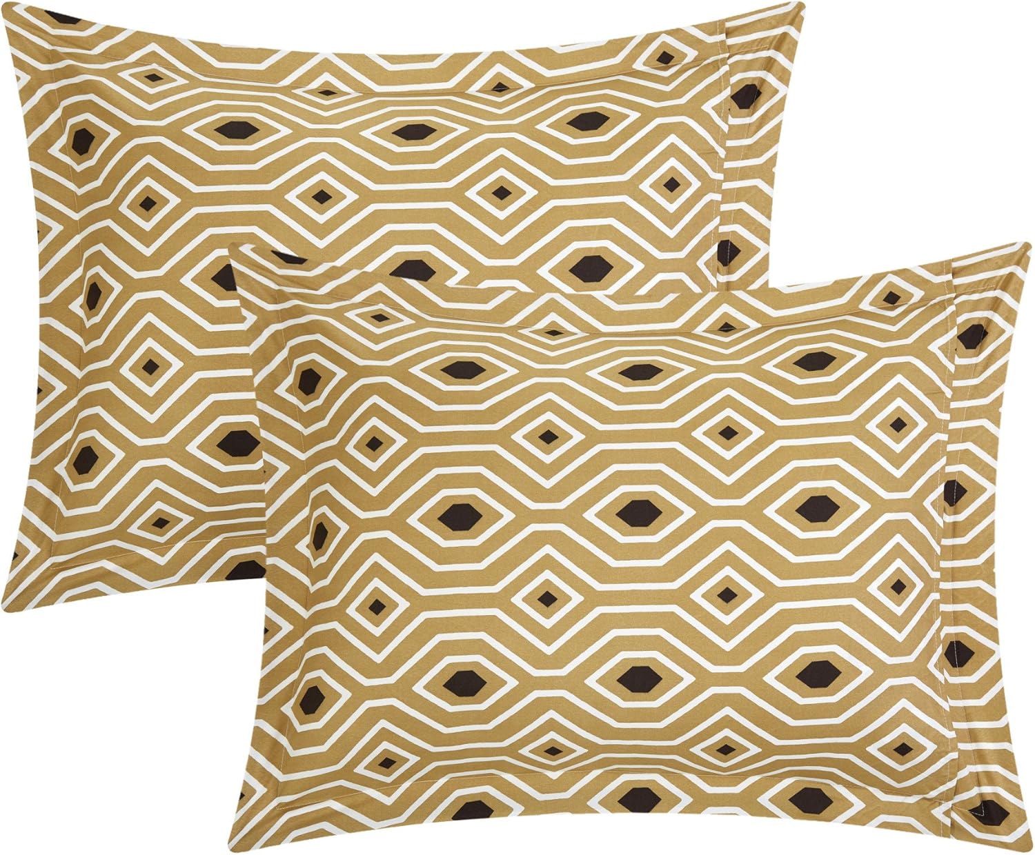 Chic Home Jake – Juego de edredón de 10 piezas reversible, colección de hotel, bloques de color, patrón geométrico, ropa de cama en una bolsa,