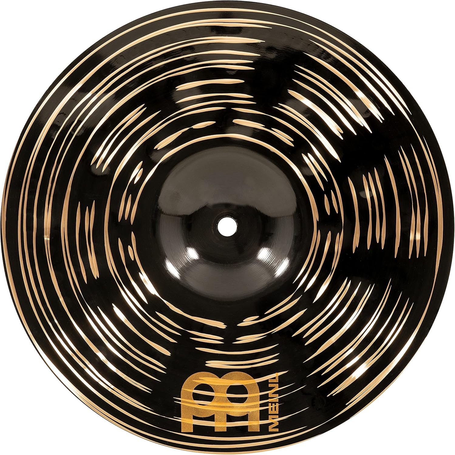 Meinl Cymbals Classics Custom Dark Splash Platillo de 12 pulgadas, fabricado en Alemania, para roca, metal y fusión, garantía de 2 años (CC12DAS)