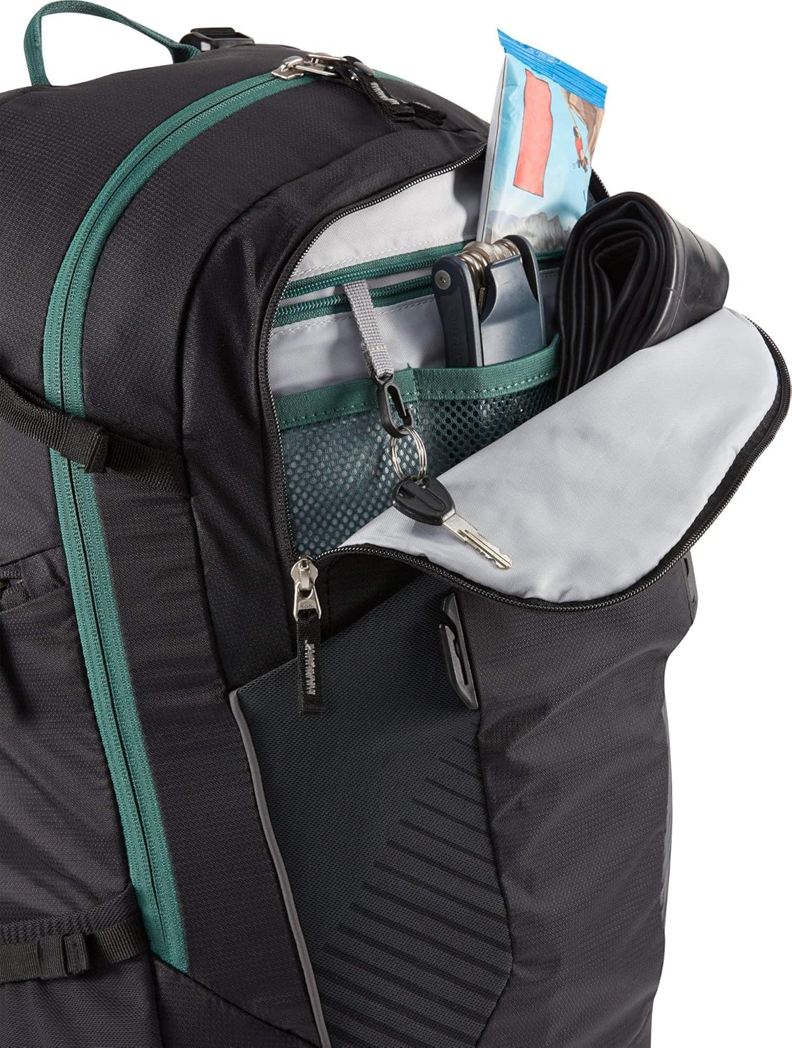 DEUTER Unisex  Mochila para bicicleta Trans Alpine 30 para adultos, color negro, 30 l
