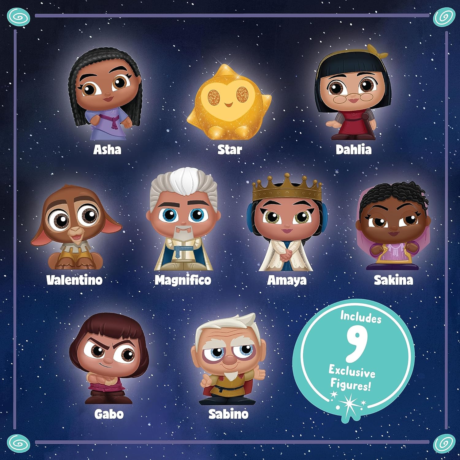 Disney Doorables Just Play – Juego de figuras coleccionables de bolsa ciega, juguetes para niños a partir de 5 años