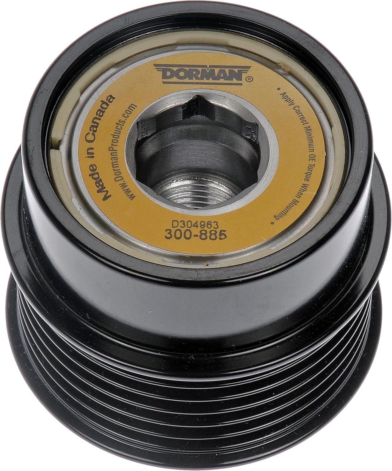 Dorman Polea de alternador 300-885 compatible con modelos seleccionados de ChryslerDodge  Jeep
