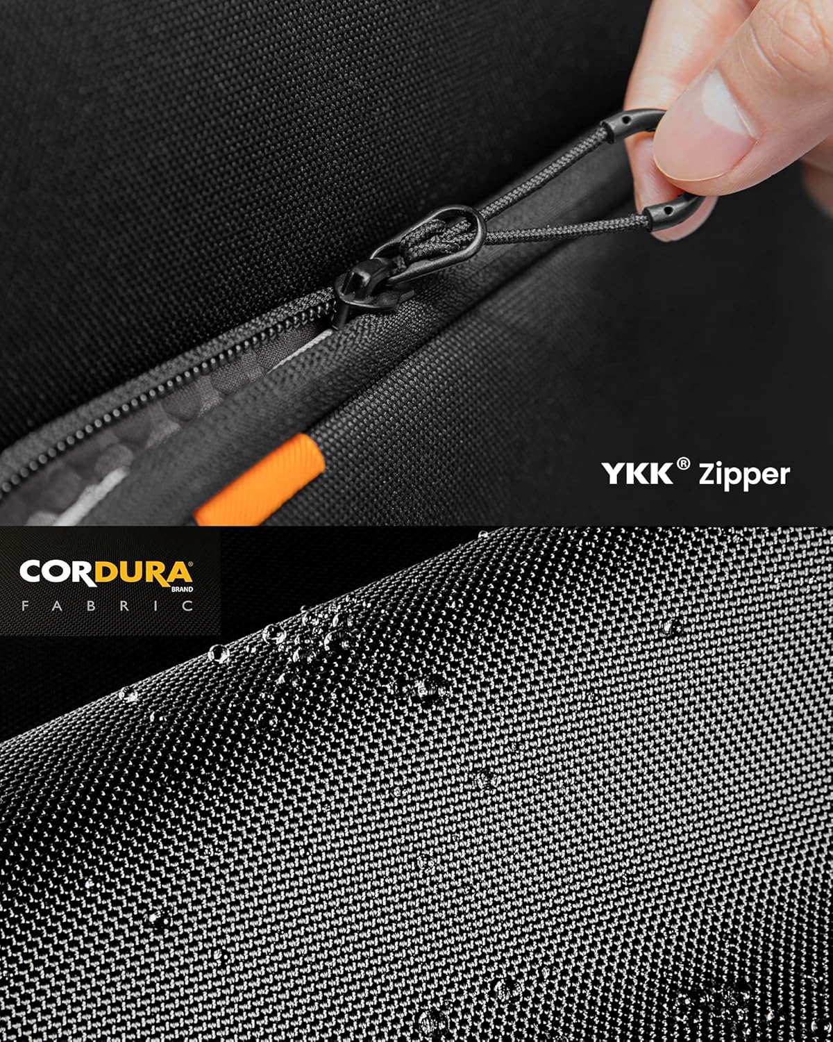 tomtoc Funda protectora 360 para laptop diseñada para MacBook Pro M4M3M2M1 ProMax 2024-2019, resistente al agua y bien organizada, funda de