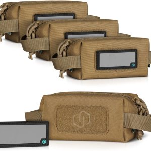 Savior Equipment Loose Sacs – Paquete de 4 bolsas tácticas de munición para armas de fuego, parches de identificación incluidos, rifle, carabina, Savior Equipment Loose Sacs – Paquete de 4 bolsas tácticas de munición para armas de fuego, parches de identificación incluidos, rifle, carabina,