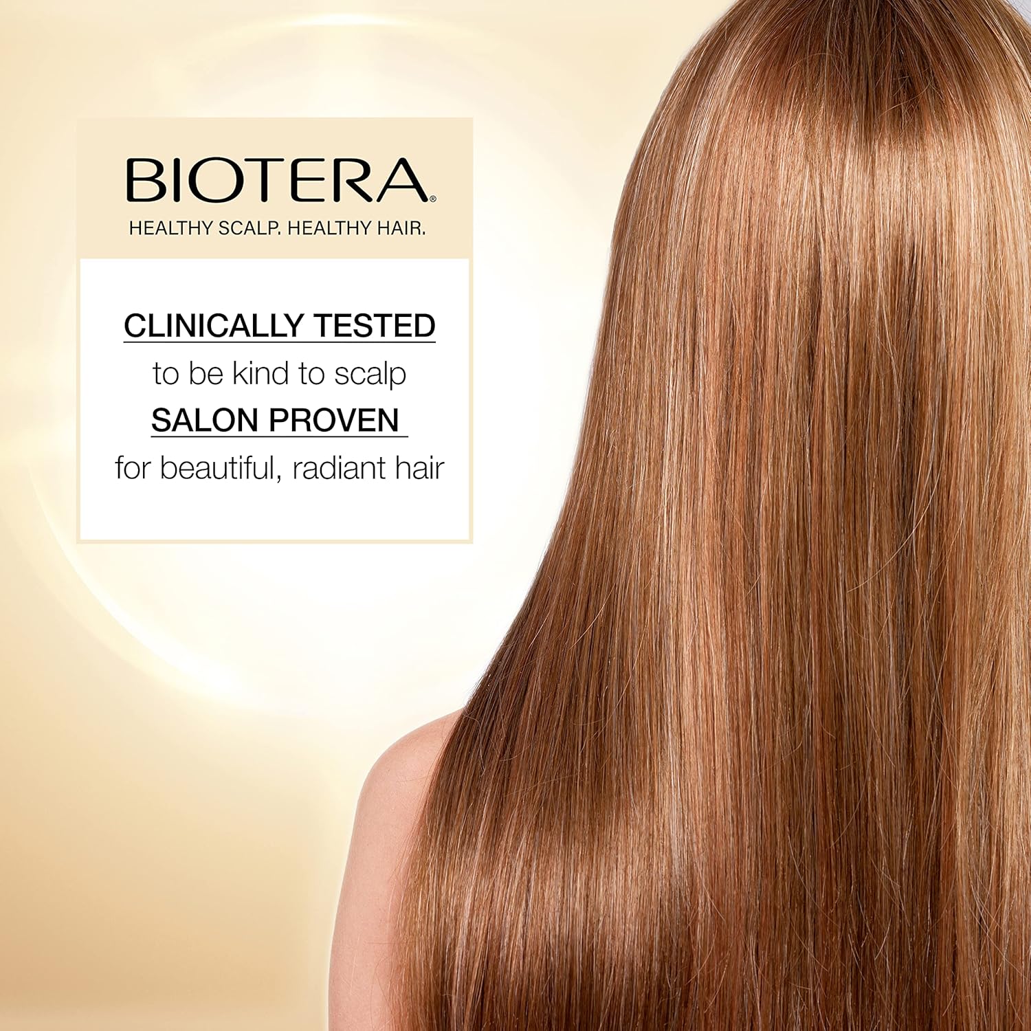 BIOTERA Champú y acondicionador fortalecedor largo y saludable  Cabello largo o en crecimiento  Apto para microbiomas, vegano
