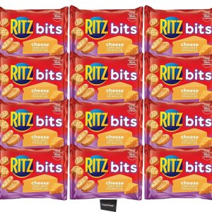 Ritz Bits – Paquete de bocadillos de galletas de queso de 1 onza, 12 unidades Ritz Bits – Paquete de bocadillos de galletas de queso de 1 onza, 12 unidades