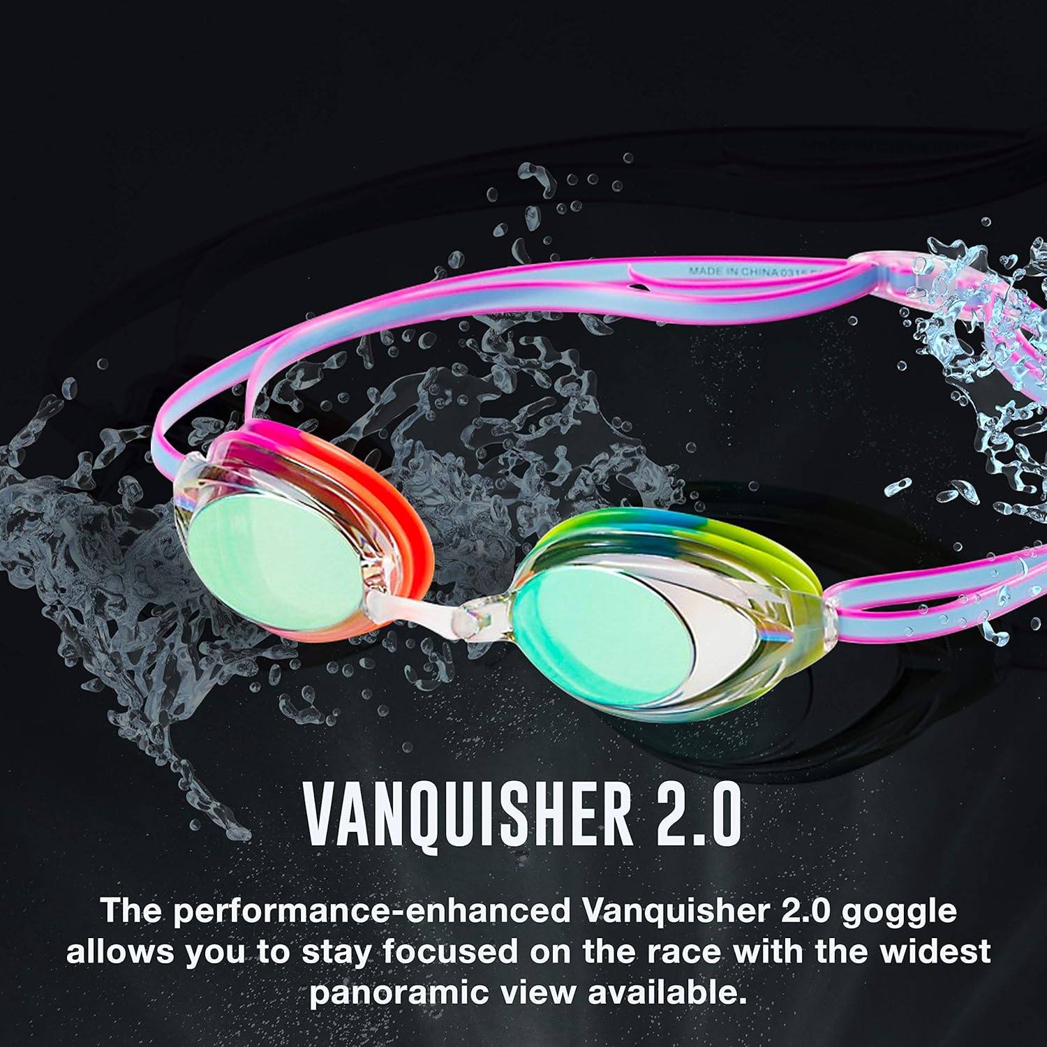 Speedo Vanquisher 2.0 – Gafas de natación infantiles unisex
