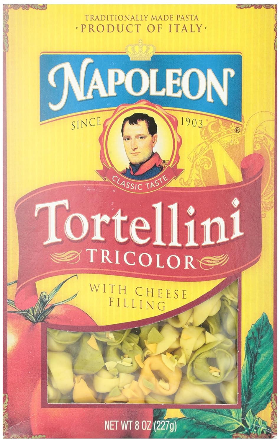 Napoleon Tortellini tricolor, 8 oz