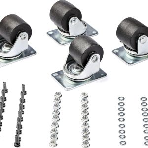 StarTech.com RKCASTER2 – Juego de 4 ruedas universales M6 de 2 pulgadas para bastidores de servidores y gabinetes, ruedas giratorias de repuesto StarTech.com RKCASTER2 – Juego de 4 ruedas universales M6 de 2 pulgadas para bastidores de servidores y gabinetes, ruedas giratorias de repuesto
