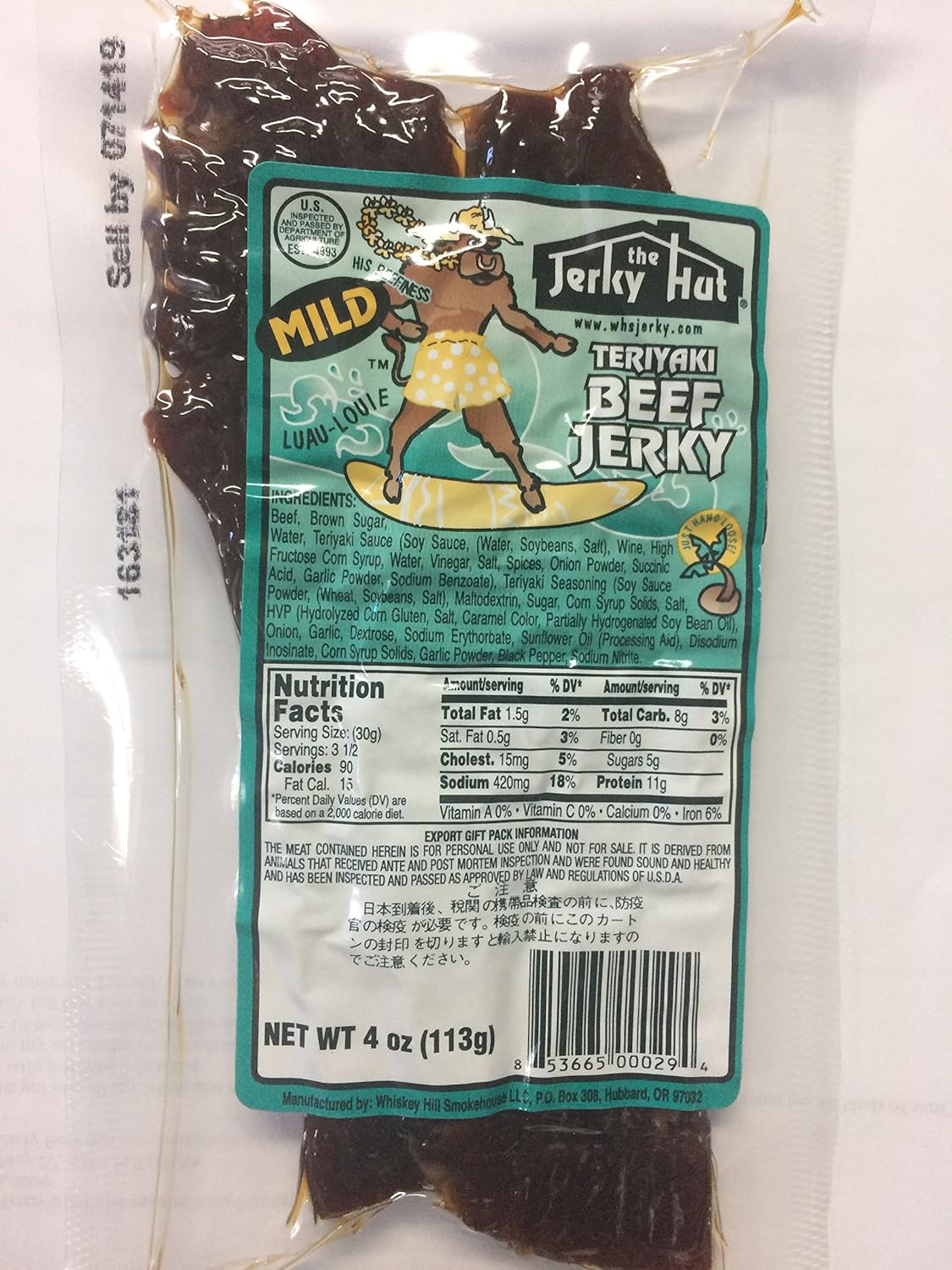 TERIYAKI CARNE JERKY