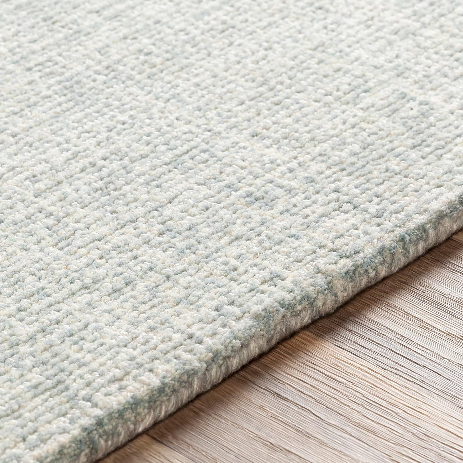 Mark&Day – Alfombra blanca moderna de 8 x 10 pies, alfombra blanca para sala de estar, dormitorio o cocina (8 x 10 pies)