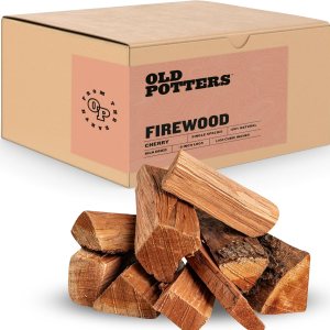 Leña seca al horno, cereza, 1100 pulgadas cúbicas, 16-18 troncos  troncos de 8 x 2.5 pulgadas. Estufa individual y madera para cocinar para asar, Leña seca al horno, cereza, 1100 pulgadas cúbicas, 16-18 troncos  troncos de 8 x 2.5 pulgadas. Estufa individual y madera para cocinar para asar,