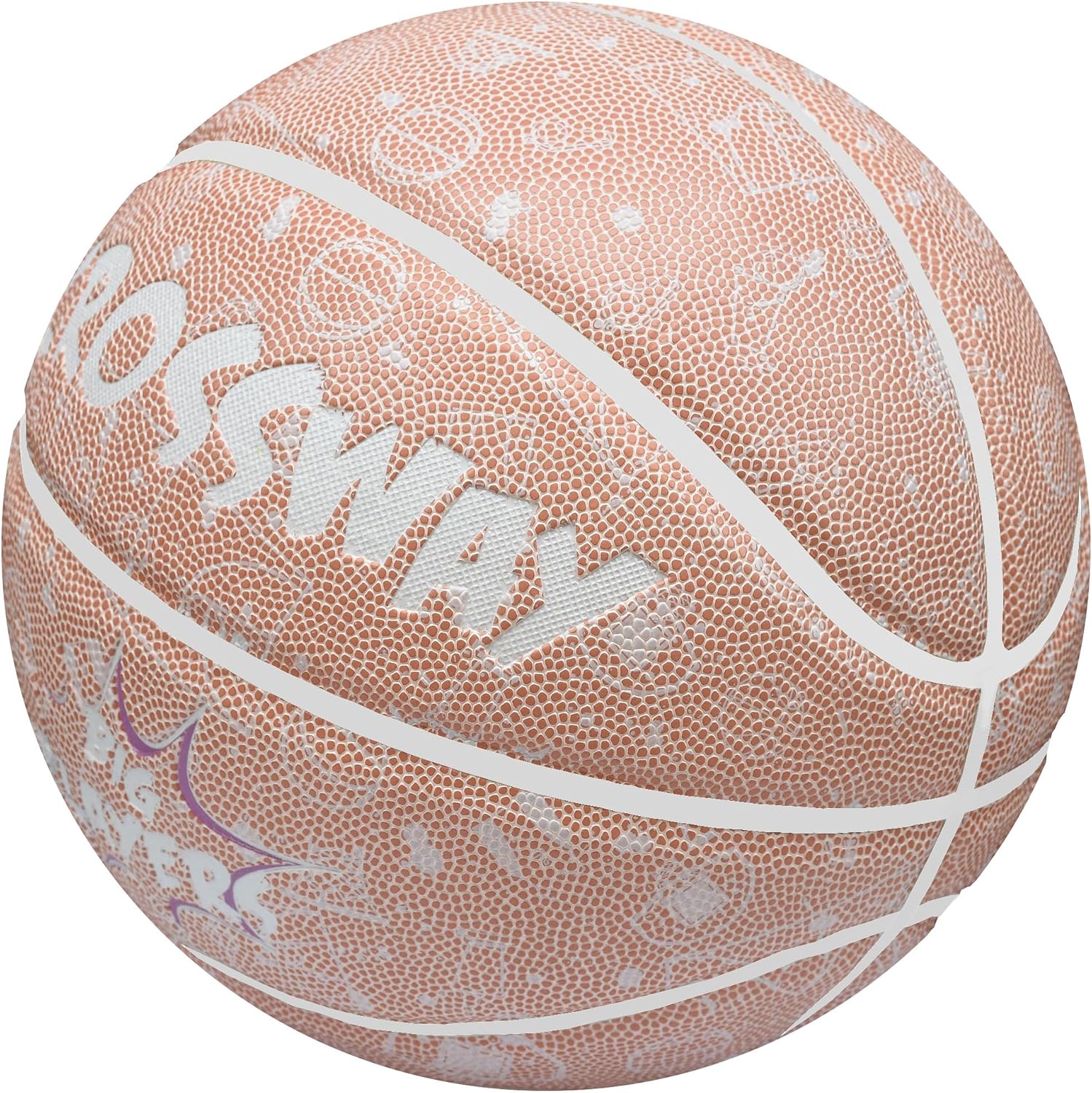 Crossway Big Player Series Premium Composite Basketball – Moisture-Wicking, Non-Slip, and Durable for IndoorOutdoor Training. Includes Pump.