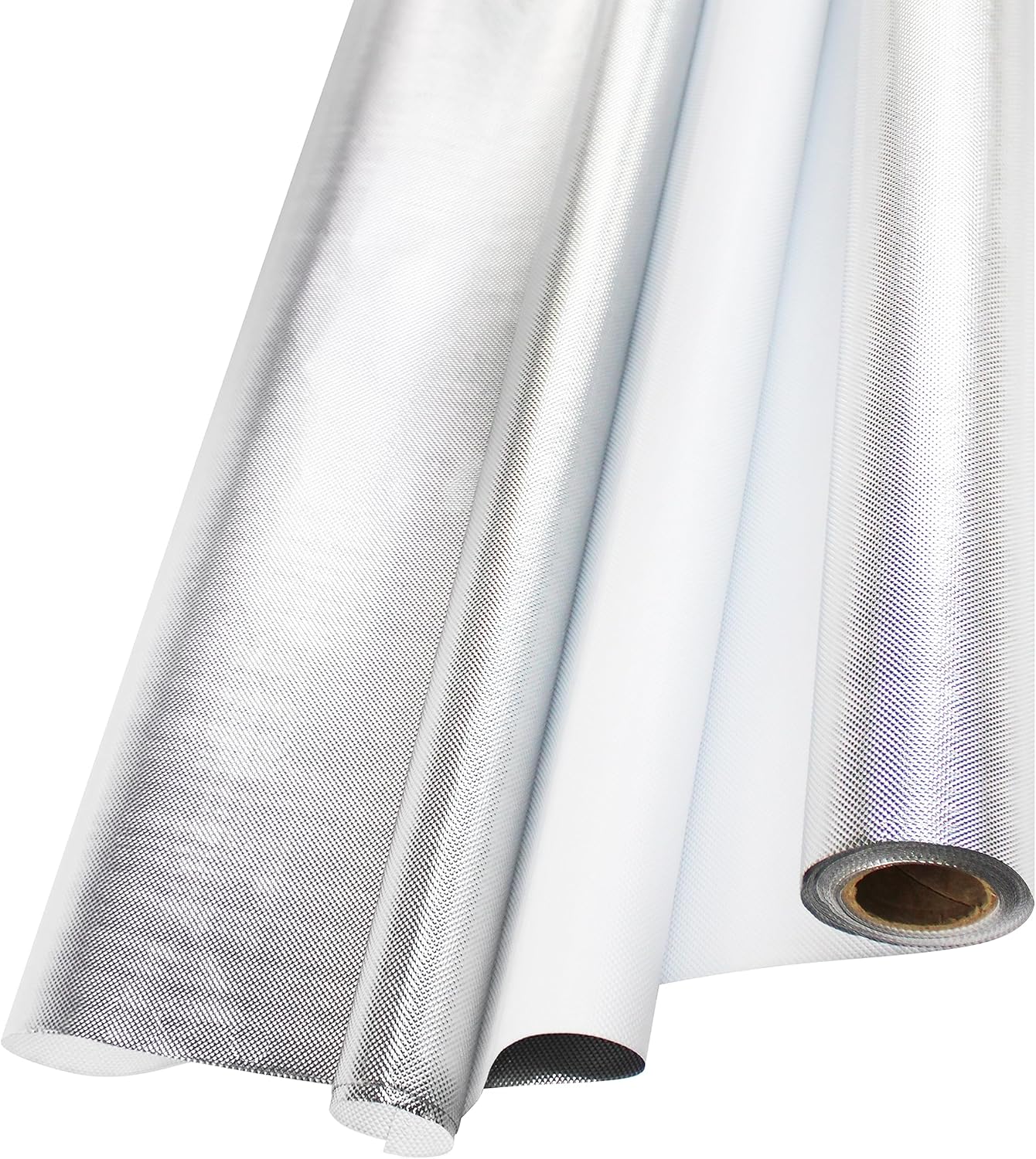 Rollo de película Mylar altamente reflectante de 6 mil rollo de película de diamante para sala de crecimiento, rollo de lámina de 4X50FT