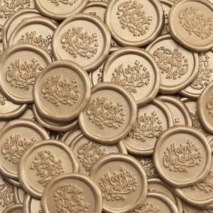 UNIQOOO Calcomanías de sello de cera de Navidad, calcomanías de sello de invitación de boda, 50 calcomanías autoadhesivas Prosecco Metallic Lignt UNIQOOO Calcomanías de sello de cera de Navidad, calcomanías de sello de invitación de boda, 50 calcomanías autoadhesivas Prosecco Metallic Lignt