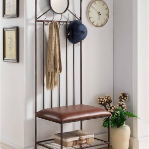 Banco de árbol de pasillo de metal de cobre Banco de árbol de pasillo de metal de cobre