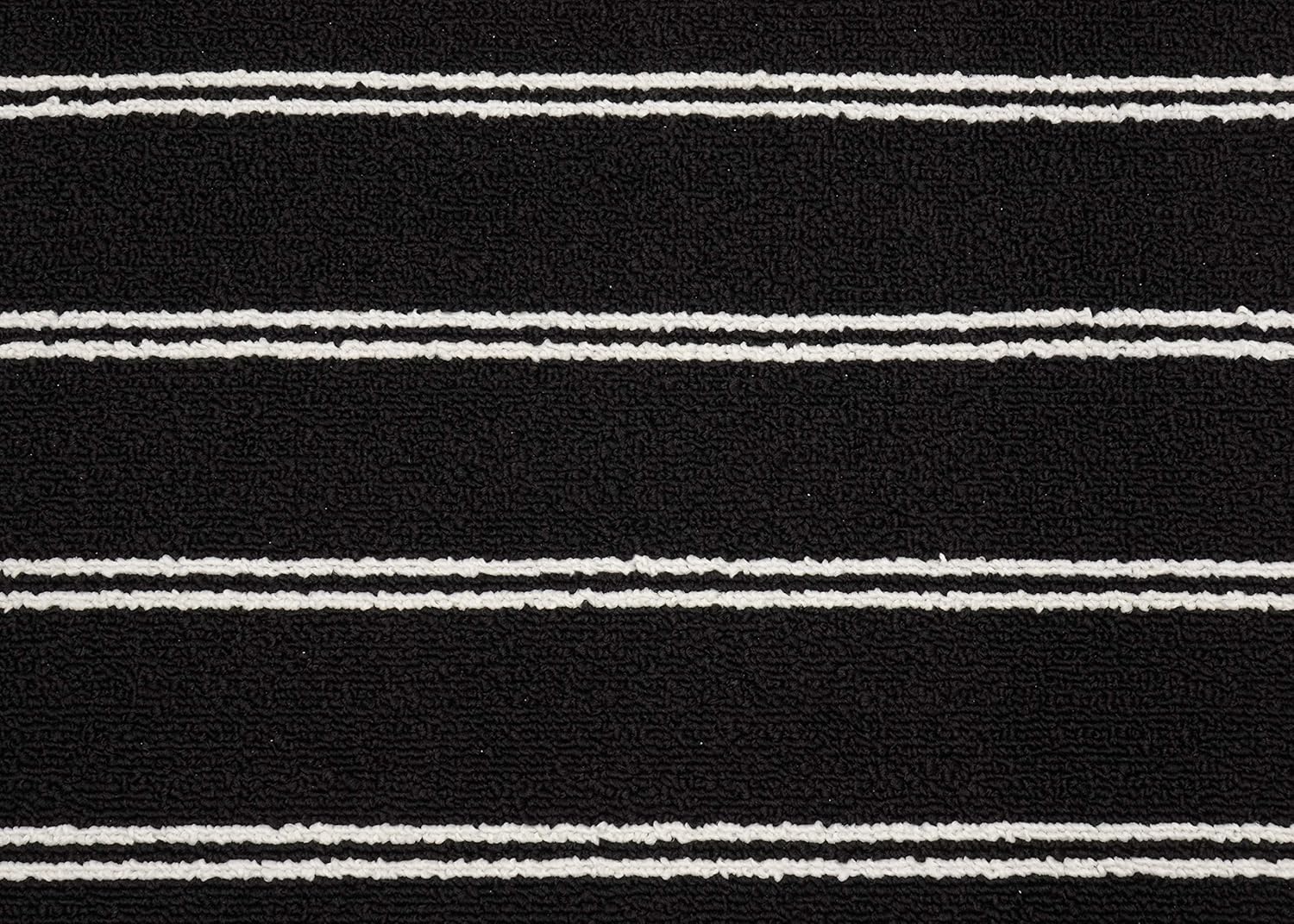 Garland Rug Avery – Alfombra de área, 4 pies por 6 pies, color negro