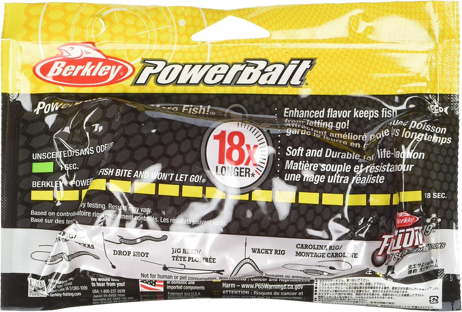 Berkley PowerBait – Cebo suave para pesca