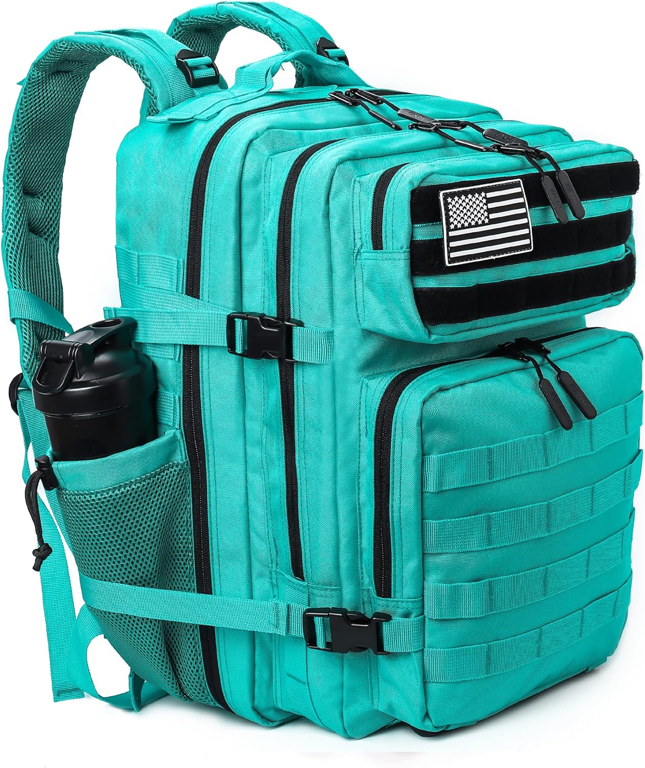 LHI Mochila táctica militar para hombres y mujeres, 45L, 3 días, paquete de asalto, mochila grande con sistema Molle