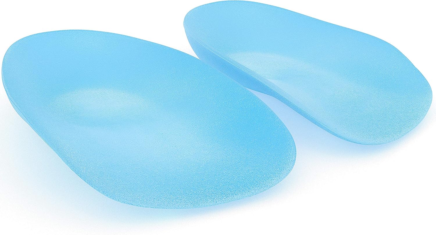 Heel That Pain Plantillas de gel para fascitis plantar, asientos de talón, inserciones ortopédicas de pie, copas de talón para dolor de talón y