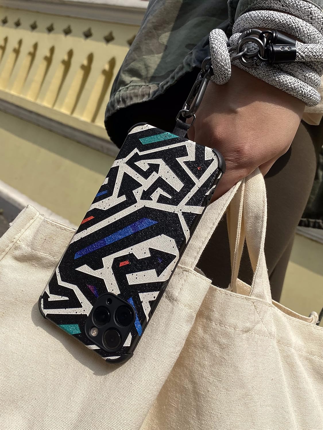 Funda para iPhone 13 Pro de piel sintética suave, a prueba de golpes, antideslizante, compatible con iPhone 13 Pro de 6.1 pulgadas (fría)