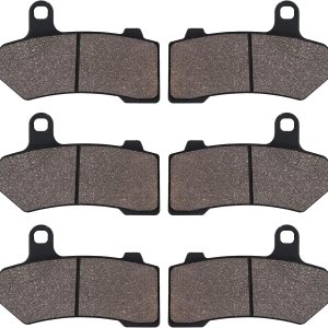 Sollon Pastillas de freno delanteras y traseras para Harley Davidson FLHTCU Ultra Classic Electra Glide, FLHRC Road King Classic, FLHT Electra Glide Sollon Pastillas de freno delanteras y traseras para Harley Davidson FLHTCU Ultra Classic Electra Glide, FLHRC Road King Classic, FLHT Electra Glide