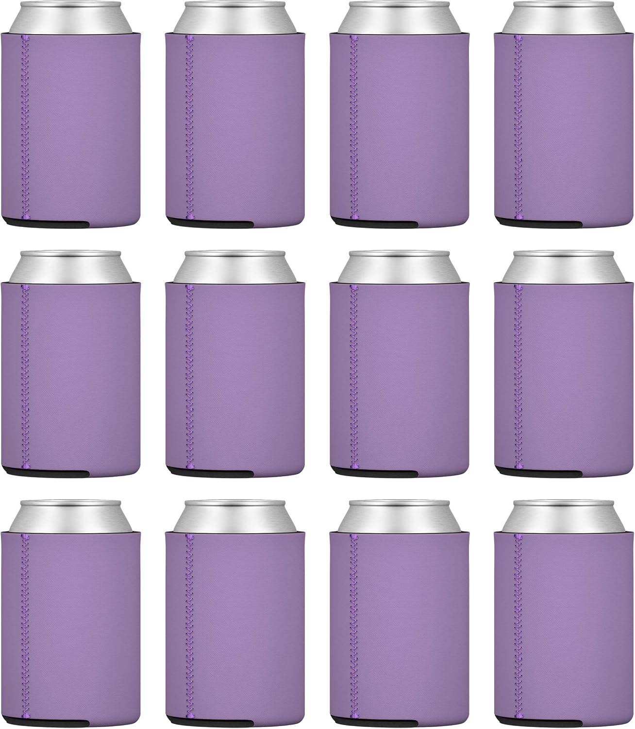 TahoeBay – Fundas de neopreno para latas estándar de 12 onzas para mantener las bebidas frías