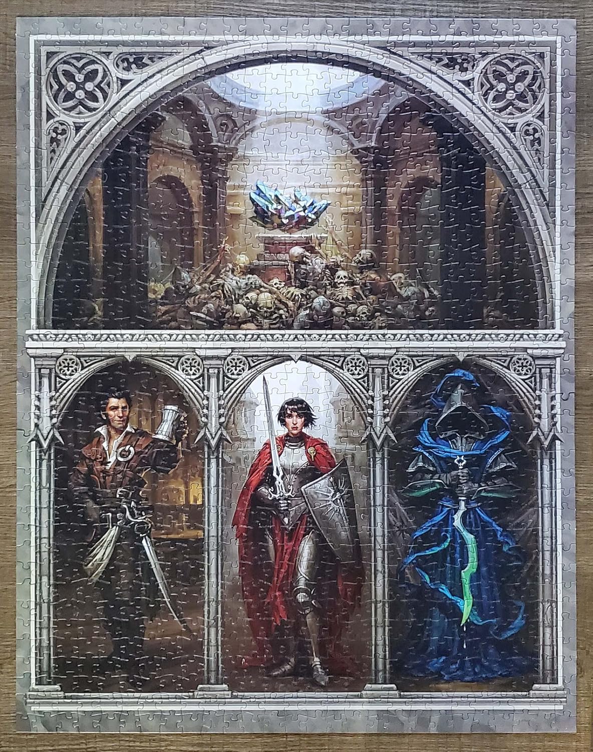 Toy Vault Pathfinder Juego Puzzle Lost Omens, rompecabezas de 1000 piezas de 20 x 26 pulgadas