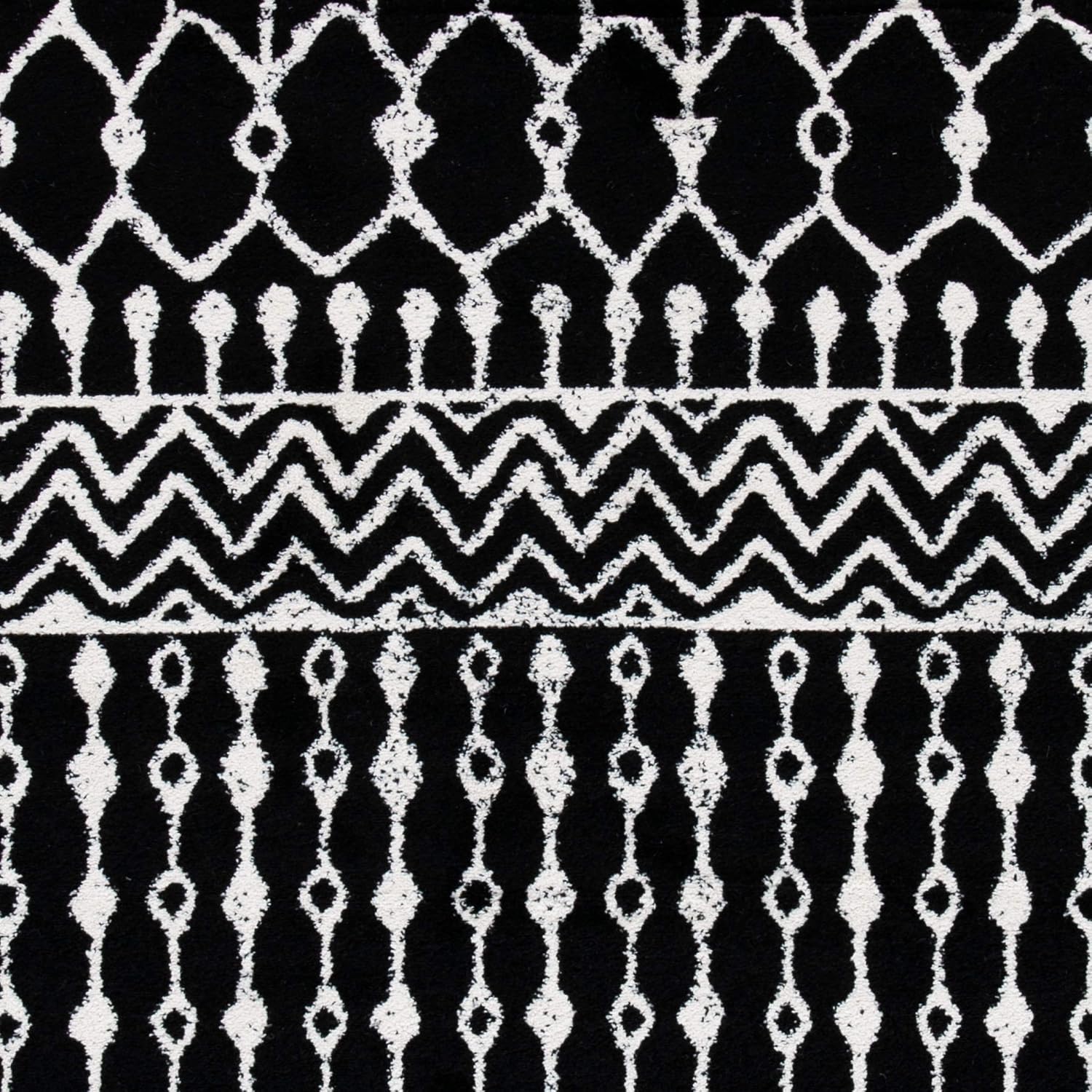 Safavieh Tulum Collection TUL270A – Alfombra envejecida estilo bohemio marroquí