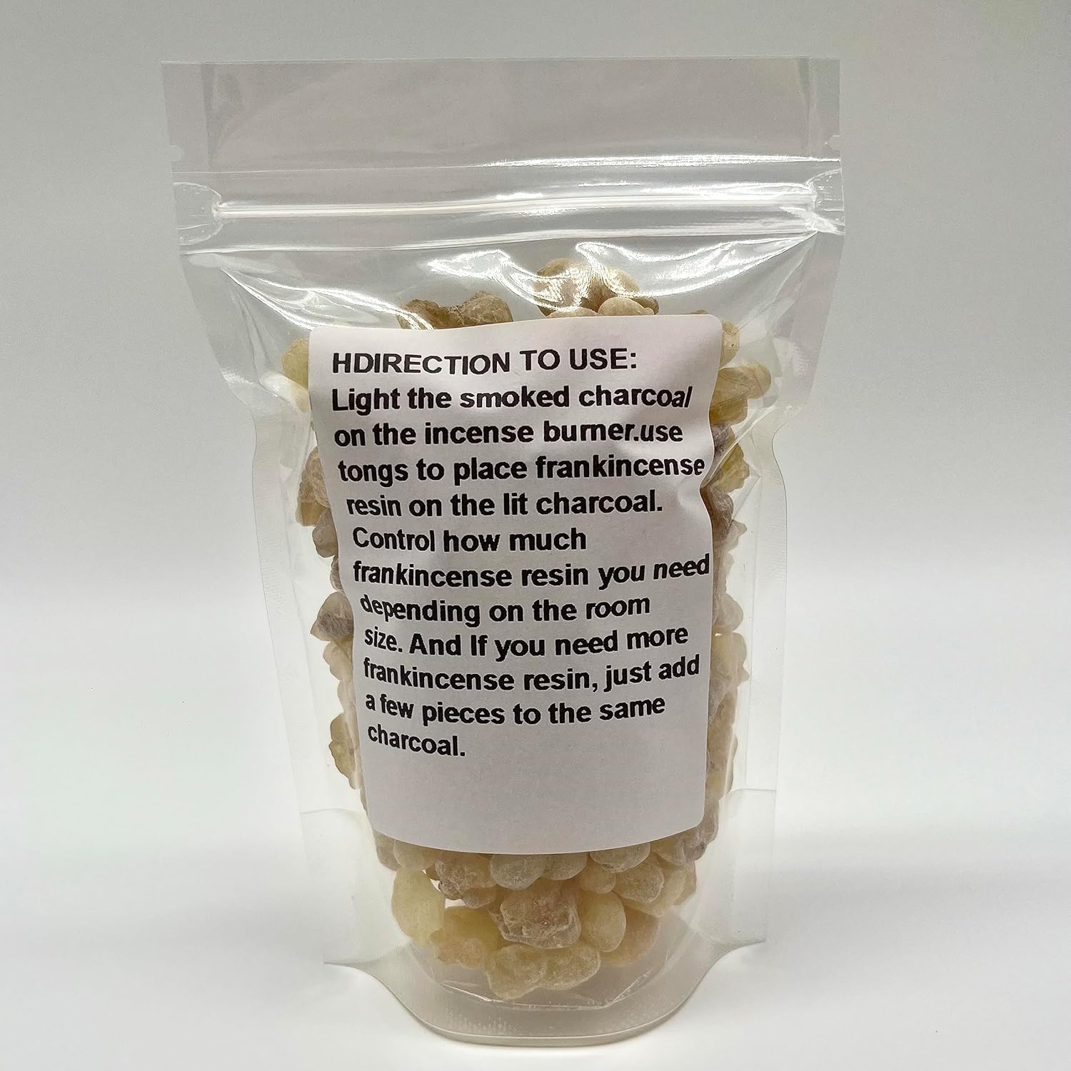 -Resina de incienso, incienso Boswellia Sacra, incienso Hojari de Omán (3.5 onzas, amarillo blanco)
