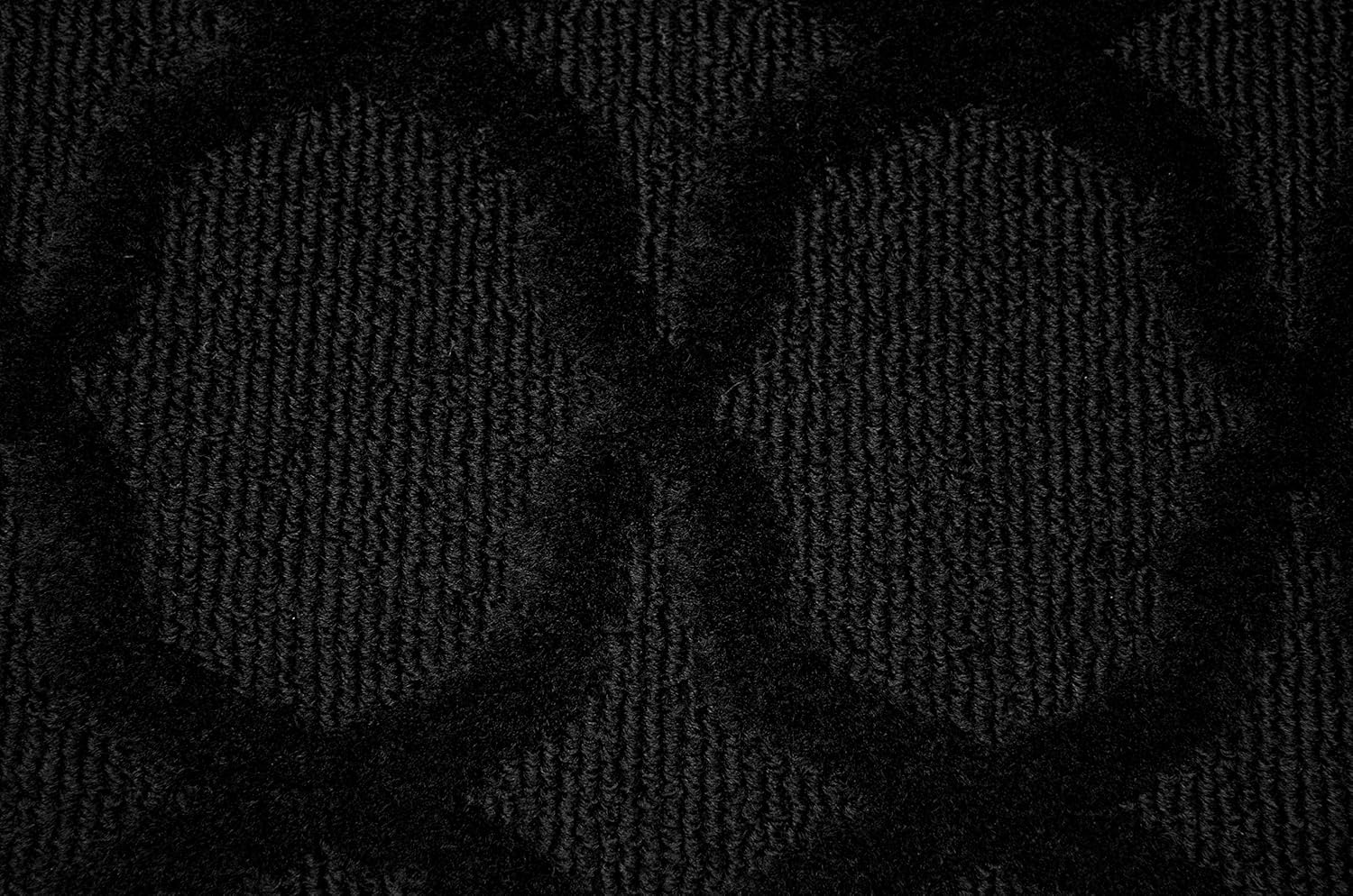 Garland Rug Sparta – Juego de 3 alfombras (5 x 7 pies, 3 x 4 pies, 24 x 60 pulgadas), color negro