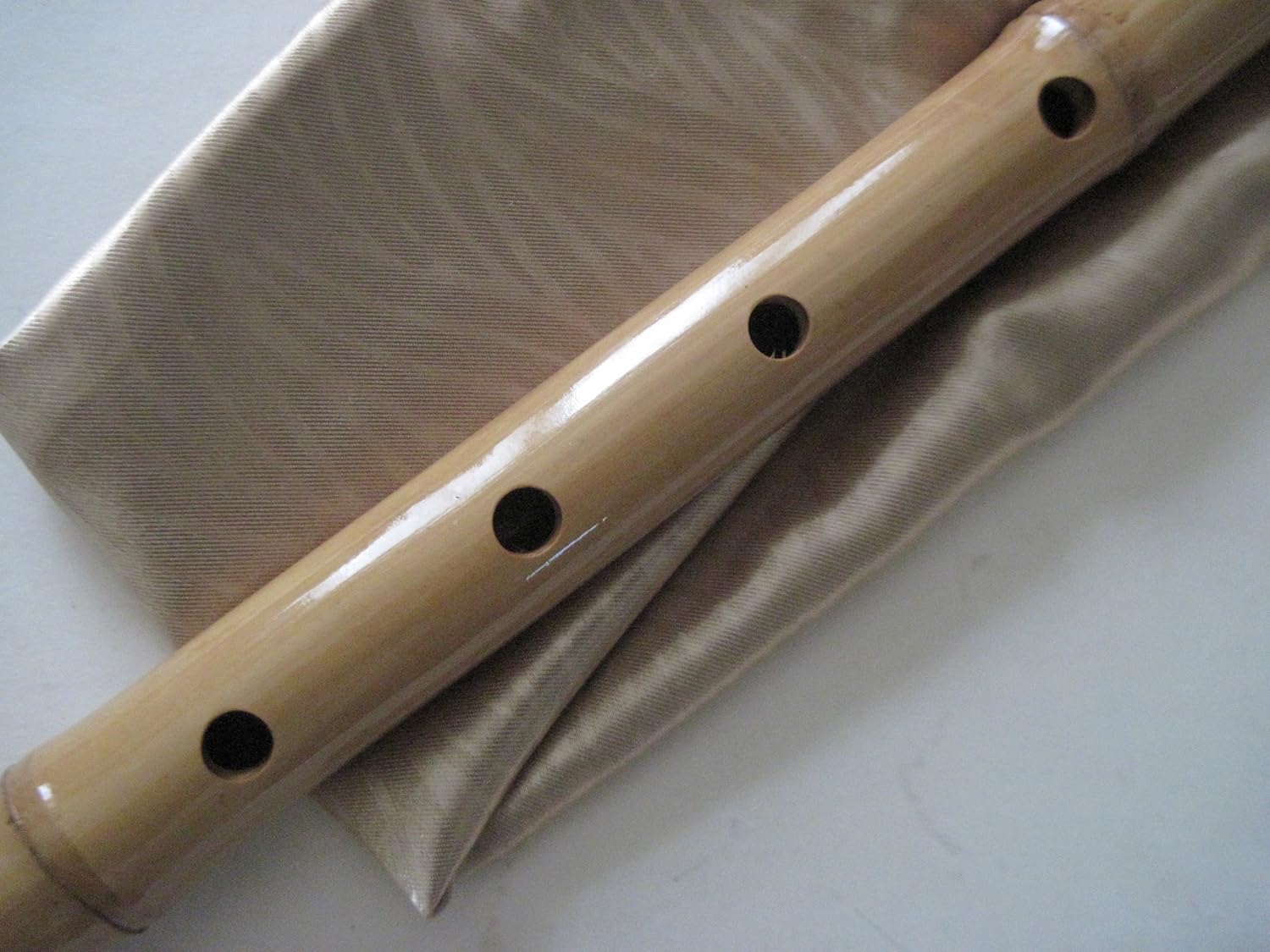 1.8 Shakuhachi pentatónico sin extremo de raíz 5 agujeros – Instrumento Zen tradicional