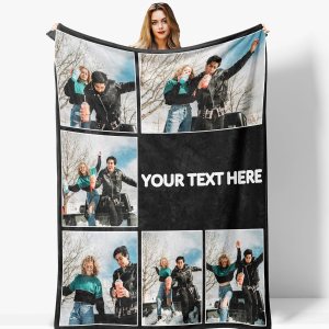 Mantas personalizadas con fotos, manta suave personalizada hecha en Estados Unidos, manta de 6 fotos para mujeres, hombres, amigos, papá, mamá, Mantas personalizadas con fotos, manta suave personalizada hecha en Estados Unidos, manta de 6 fotos para mujeres, hombres, amigos, papá, mamá,