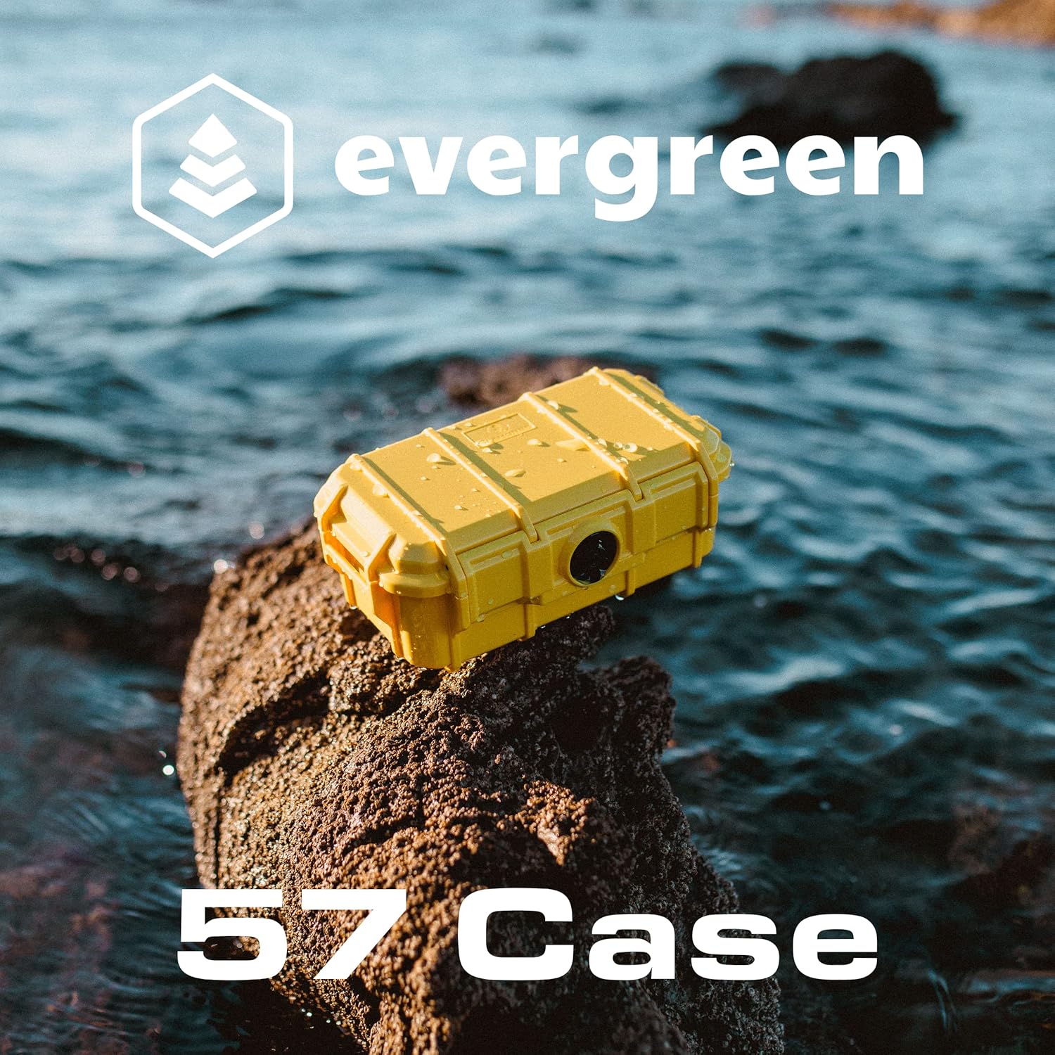 Evergreen Funda protectora impermeable 57 Dry Box  Seguro de viaje, especificaciones mil, fabricado en Estados Unidos, para cámaras, teléfonos,