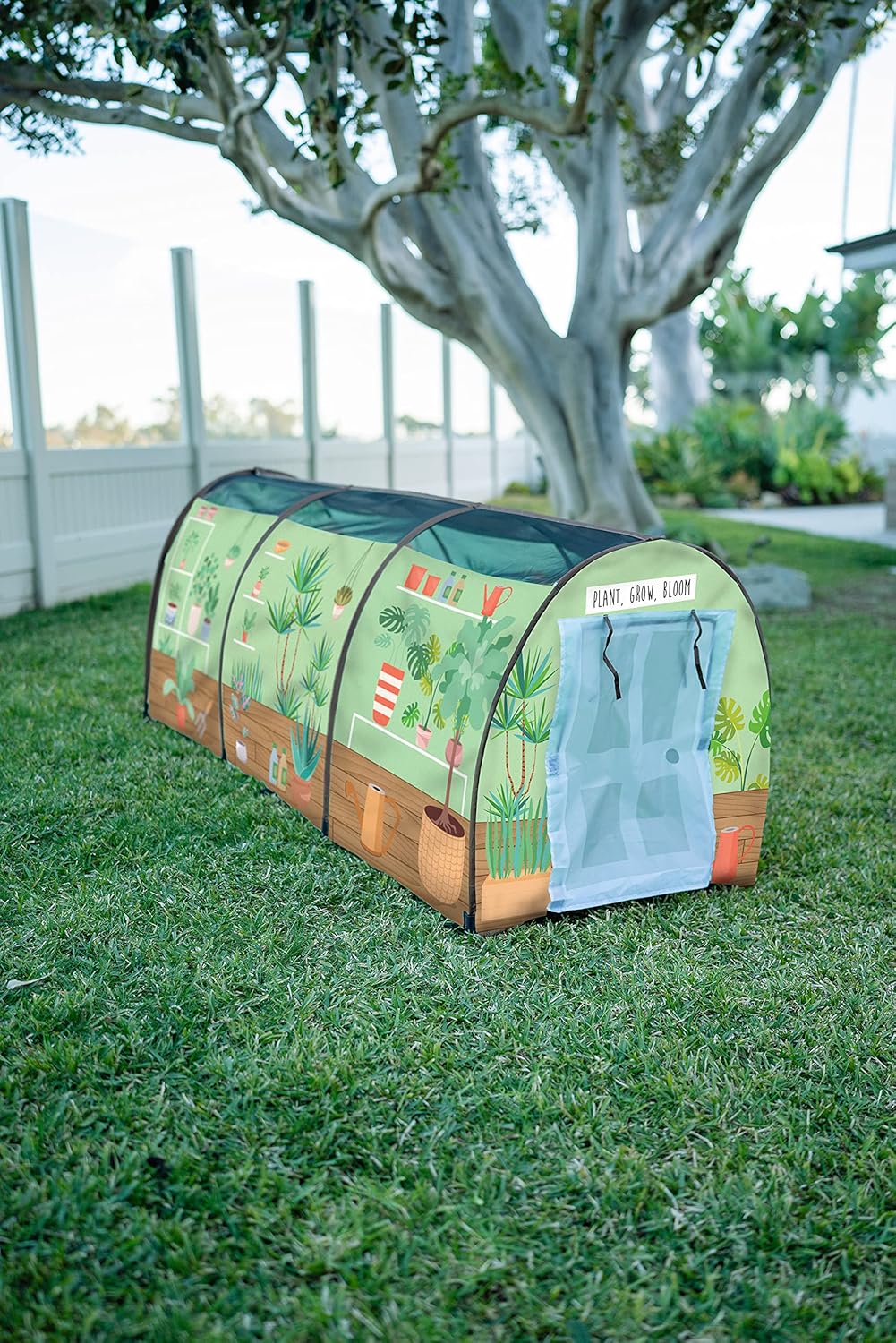 Pacific Play Tents 20521 Let’s Grow Play Tunnel 72″ x 30″ x 30″