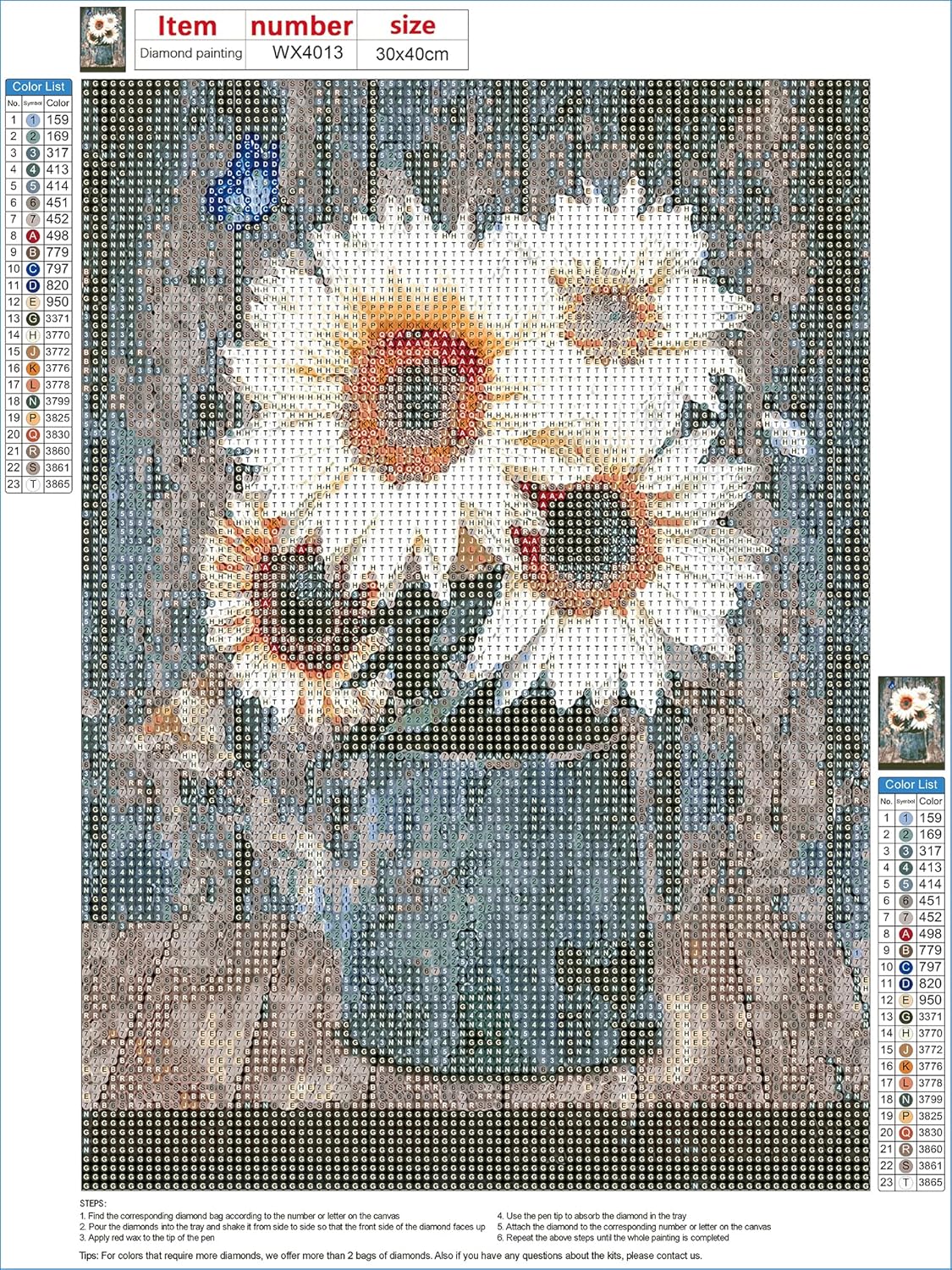 MXJSUA Kits de arte de diamantes de flores blancas para adultos, kits de pintura de diamantes para adultos, kit de bordado de gemas de diamante