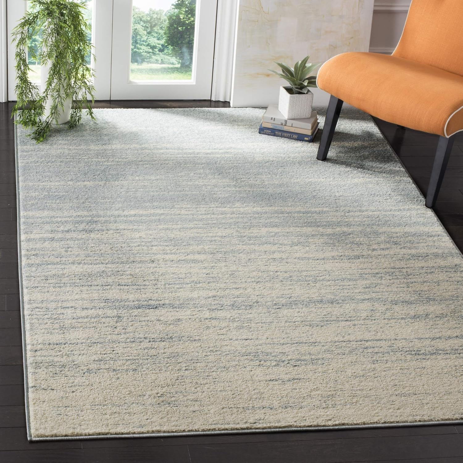 SAFAVIEH colección Adirondack, ADR113F – Alfombra en degradé decorativa para sala, habitación, no desprende pelusa, 5 pies 1 pulgada x 7 pies 6