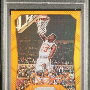 Patrick Ewing 2015 Panini Orange Prizm Signed Card #241 Auto Graded PSA 10 Patrick Ewing 2015 Panini Orange Prizm Signed Card #241 Auto Graded PSA 10