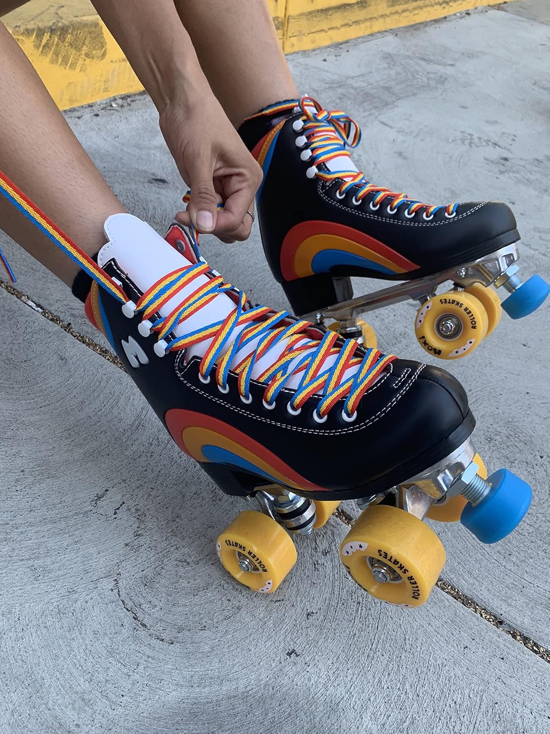 Moxi Patines Rainbow Rider – Patines divertidos y modernos para mujer