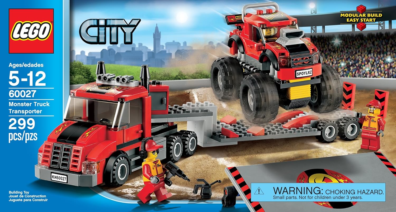 LEGO Transportador de camiones de monstruos número 60027