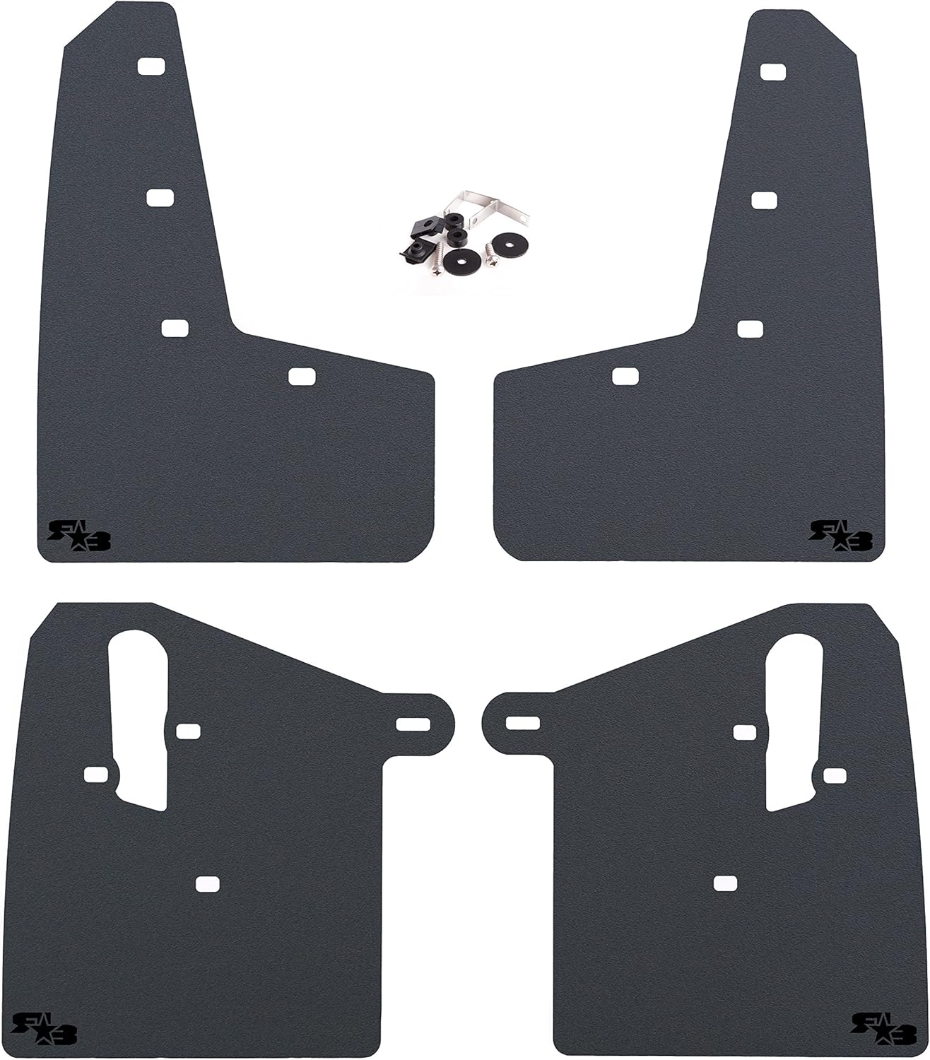 RokBlokz – Salpicaderas para Subaru WRX STI 2015 + – Varios colores disponibles – Incluye todas las herramientras para su instalación, Negro con