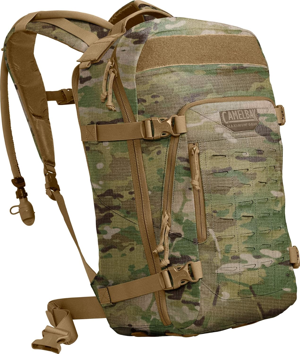 CamelBak Sparta – Paquete de hidratación con depósito Mil-Spec Crux de 100 oz (3.0L)