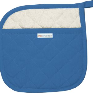 MUkitchen Soporte para ollas 100% algodón acolchado, 9 x 9 pulgadas, arándano MUkitchen Soporte para ollas 100% algodón acolchado, 9 x 9 pulgadas, arándano