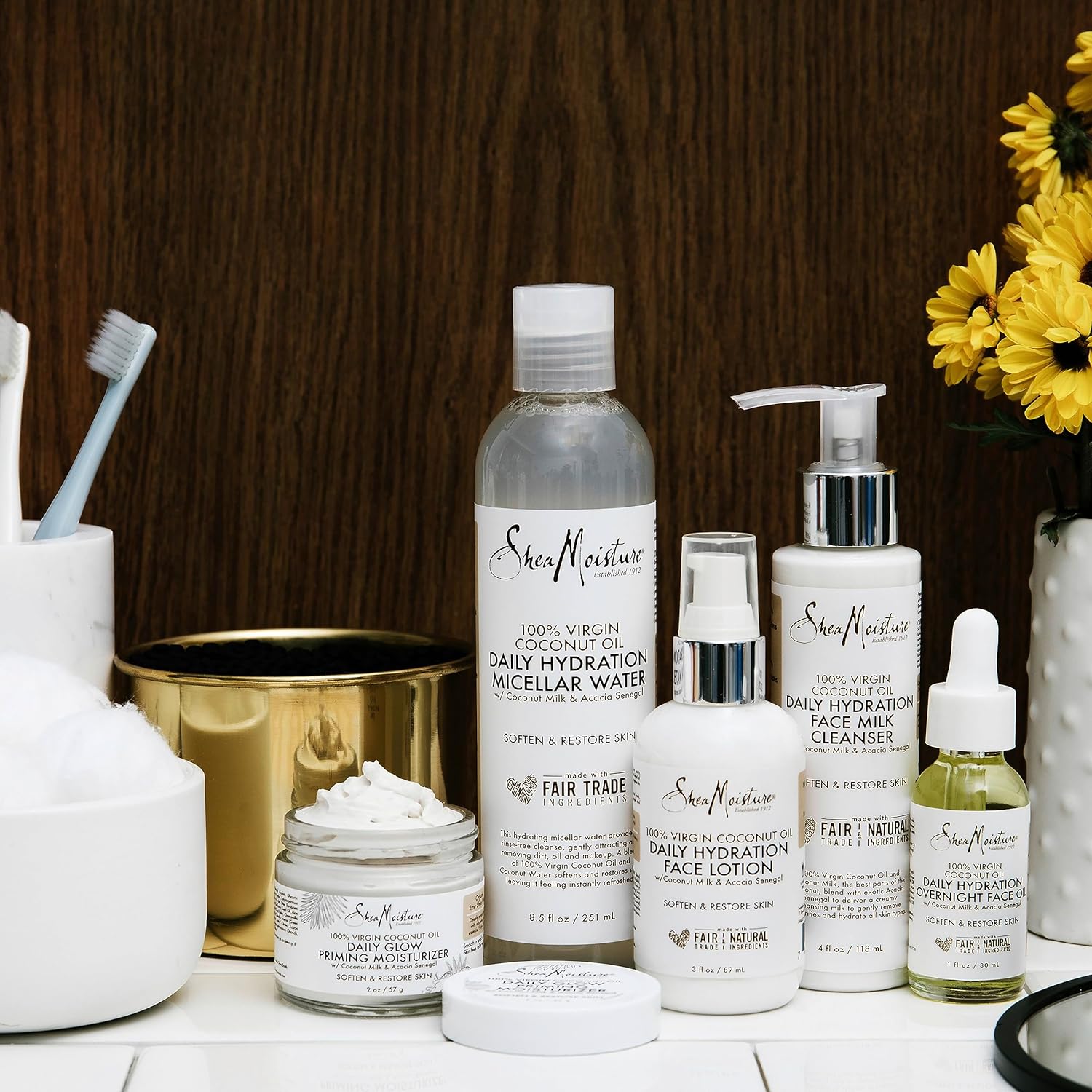 SheaMoisture Limpiador de leche facial de hidratación diaria