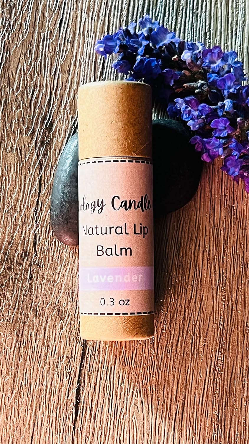 Handmade Natural Lip Balm Set of 5- Original, Mint, Cocoa, Lavender, Grapefruit – 5 Pack
